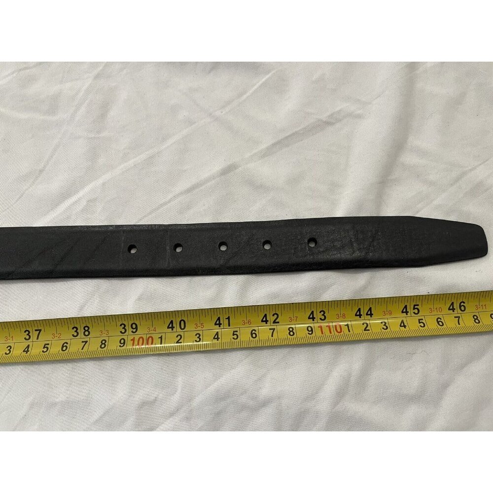Men's Kirkland Italian Full-Grain Leather Belt Black Sz 40 EUC - Picture 6 of 10